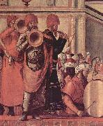 Vittore Carpaccio Taufe der Unglaubigen durch Hl. Georg oil painting